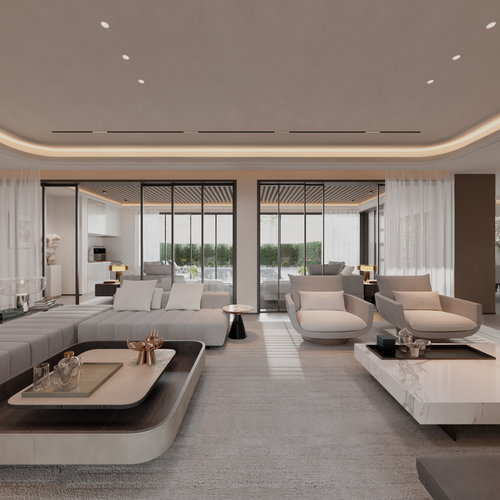 South Africa Modern Light Luxury Villa Interior Design