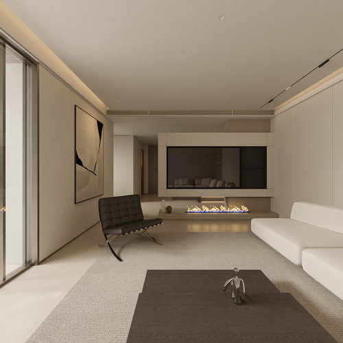 Spain Italian Minimalist Villa Interior Design