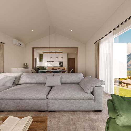 New Zealand American Style Villa Interior Design